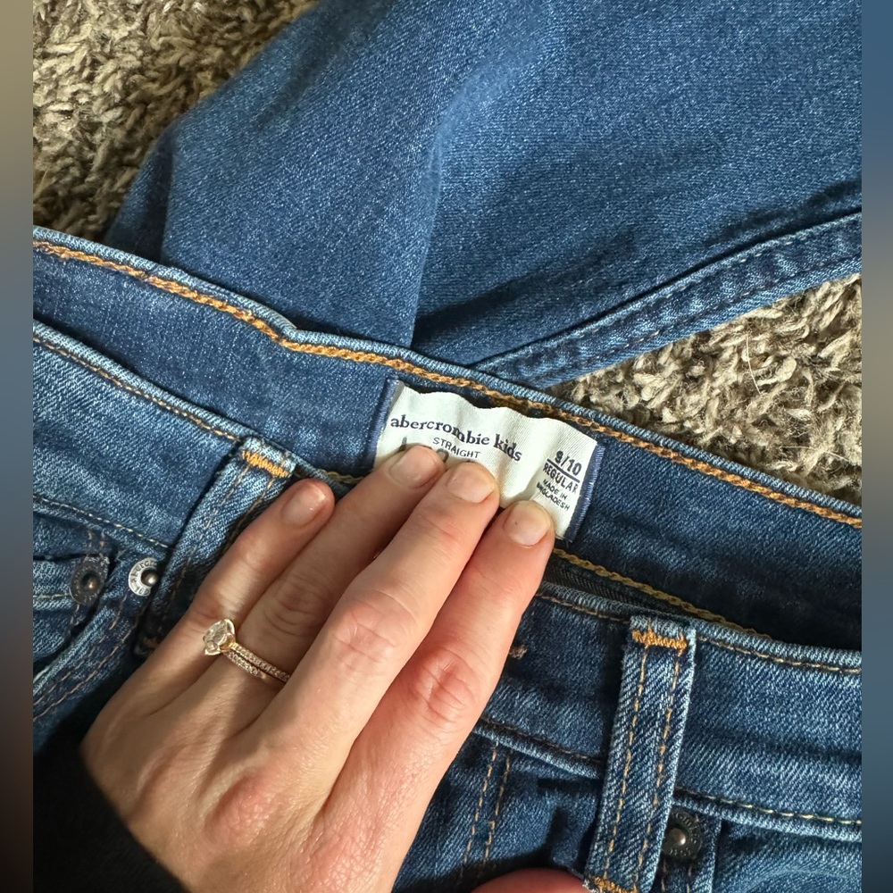 Abercrombie 9/10 Boys straight regular jeans